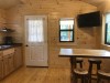 New in 2021! Deluxe cabin rentals with bathroom and dinette area